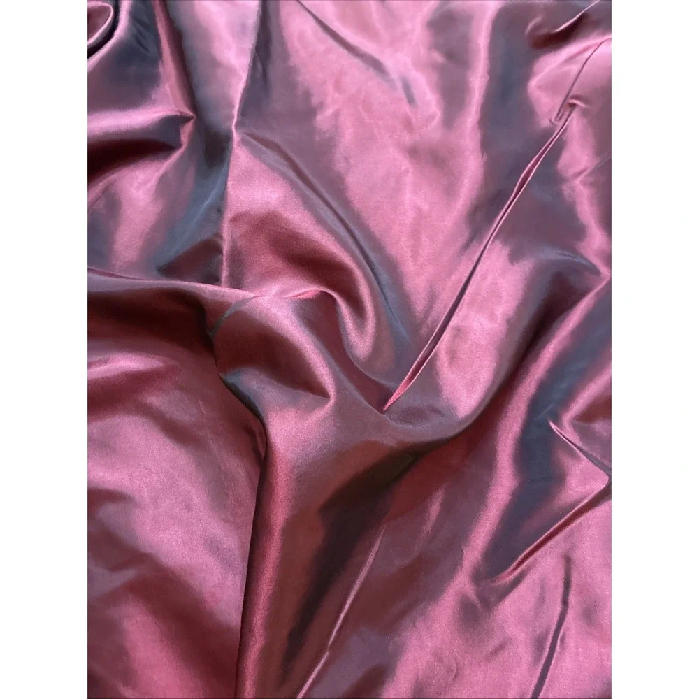 American Living Drapes Burgundy Estate Taffeta 54